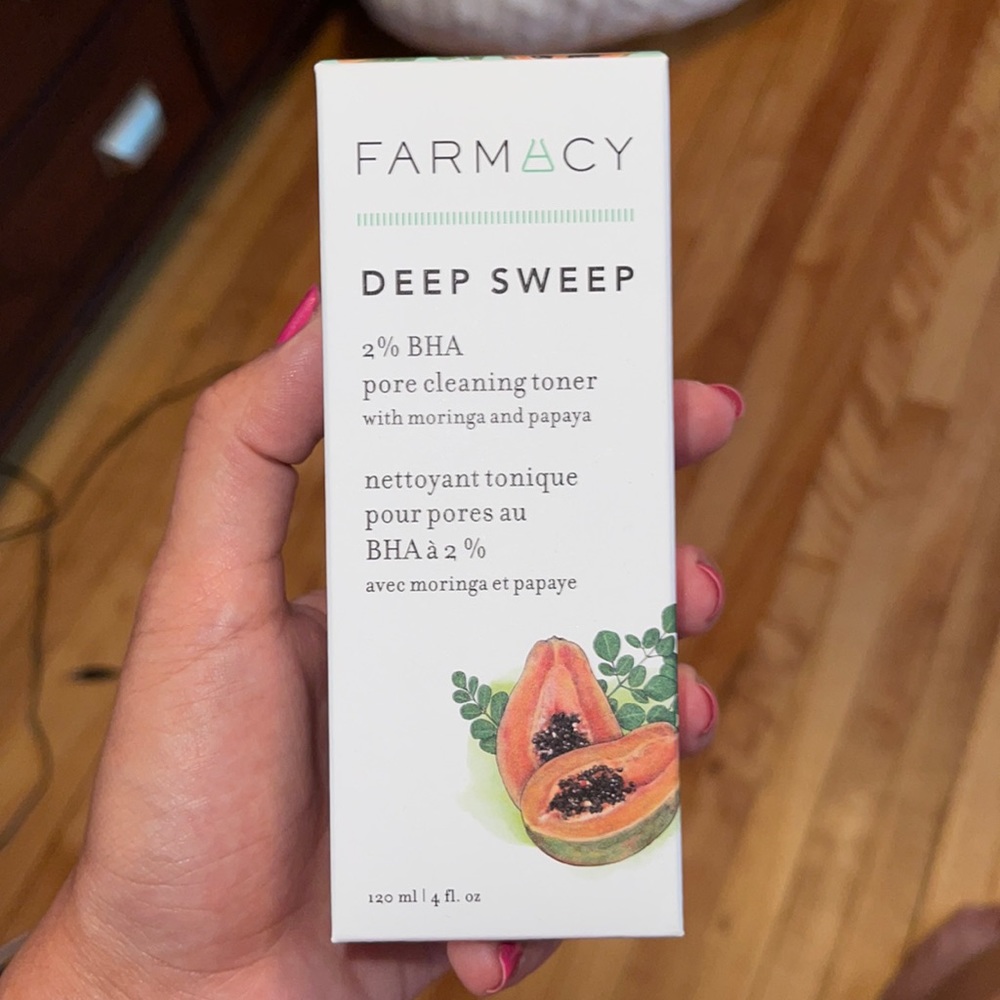 New Unused Farmacy Deep Sweep Pore Cleaning Toner